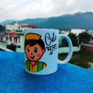 Pahadi Character Mug – Cute Bhula