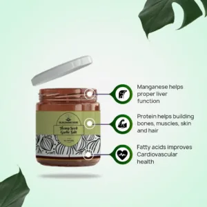 HEMP SEED SALT- GARLIC (25gms)